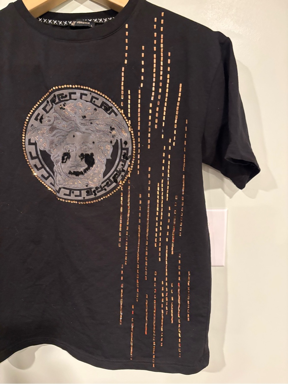 Versace Logo T-Shirt Men’s Large - Picture 2 of 13